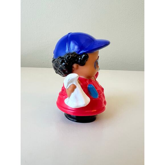 Fisher-Price Little People Auto Mechanic Worker 2006 Yellow Vehicle Toy 2002 - Picture 7 of 11